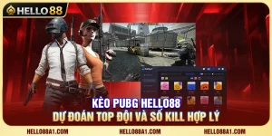 Kèo PUBG Hello88 – Dự Đoán Top Đội Và Số Kill Hợp Lý