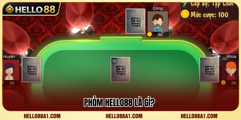 Phỏm Hello88 – Cách Câu Bài Và Né Bị Ăn Chốt 2 Giới thiệu sảnh Phỏm đổi thưởng Hello88