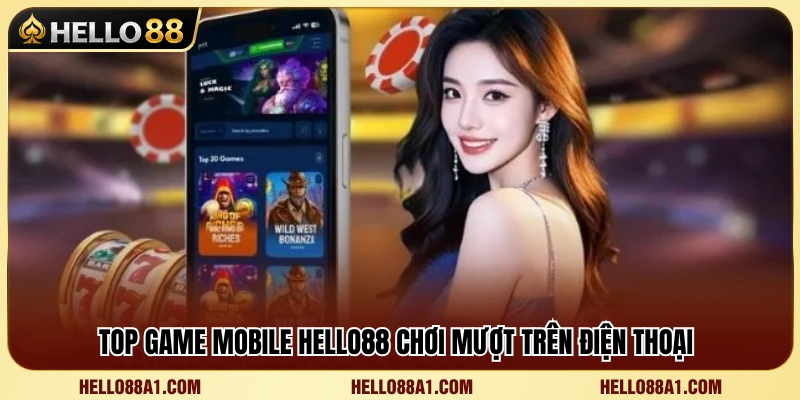 Top Game Mobile Hello88 – Chơi Mượt Trên Điện Thoại 3 Điểm danh top game mobile Hello88 tối ưu tốt nhất